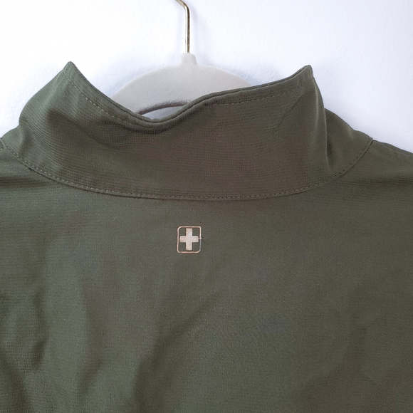SOLD!!! Swiss Tech Military Green Performance Gear Lightweight Soft Shell Jacket - Picture 4 of 6